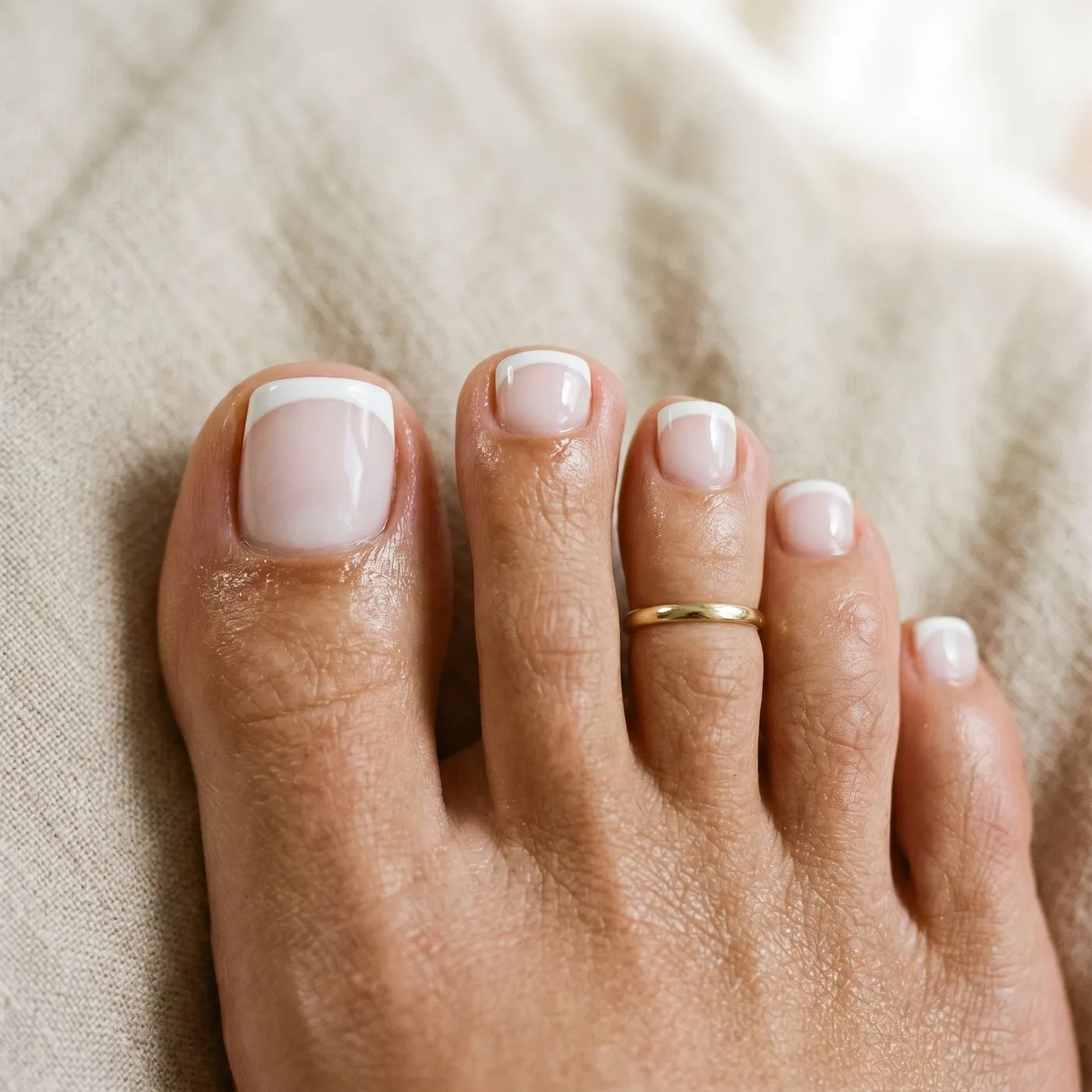 Beach Set – Pedi-Nageldesign, mit NAILD als Inspiration verfügbar